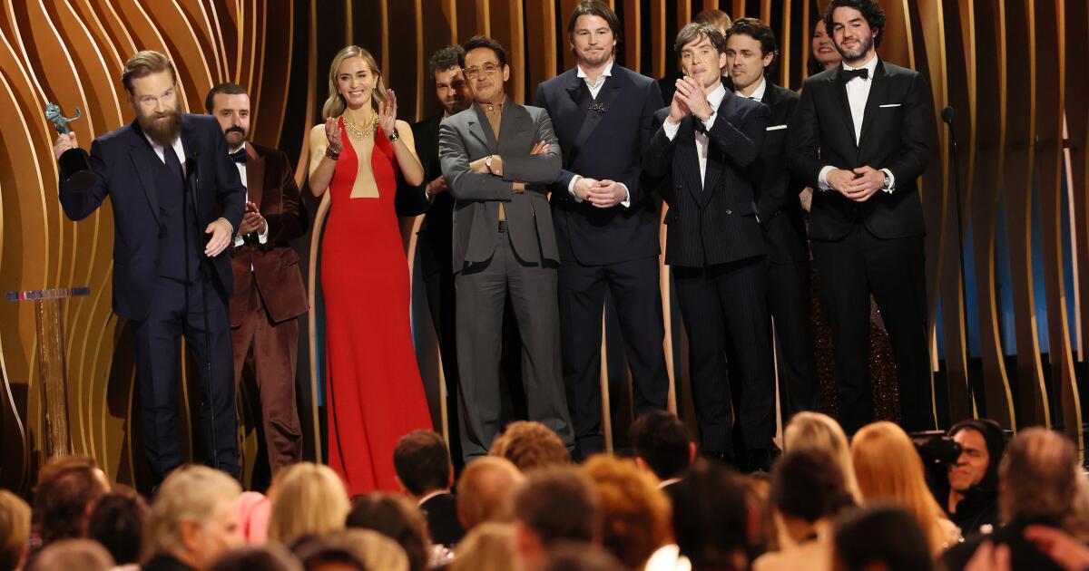 SAG Awards 2025 Will the winners go on to repeat at the Oscars